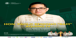 𝐏𝐚𝐠𝐛𝐚𝐭𝐢, 𝐒𝐞𝐧𝐚𝐭𝐨𝐫 𝐏𝐚𝐨𝐥𝐨 𝐁𝐞𝐧𝐢𝐠𝐧𝐨 “𝐁𝐚𝐦” 𝐀𝐪𝐮𝐢𝐧𝐨 𝐈𝐕!