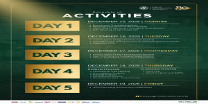 Schedule of 80th Founding Anniversary