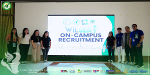 𝐂𝐀𝐏𝐓𝐔𝐑𝐄𝐃 𝐈𝐍 𝐋𝐄𝐍𝐒 | The Tarlac Agricultural University (TAU) - Student Placement Office, in partnership with Wilserv Multipurpose Cooperative
